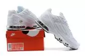 nike air max plus iii unisex blanche cw1417-100